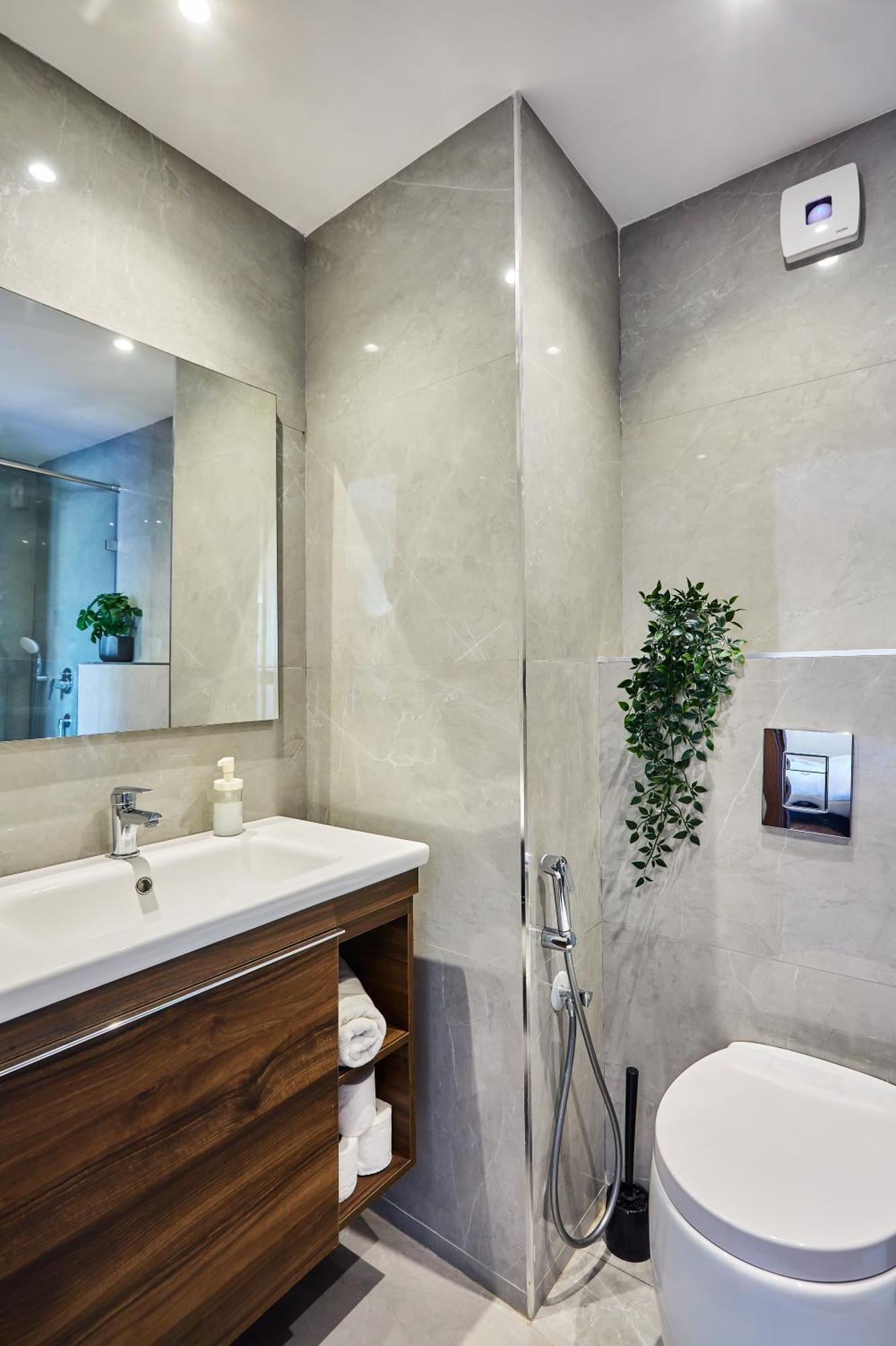 Sleek And Modern 2-Bed Unit In Downtown Casa Apartment คาซาบลังกา ภายนอก รูปภาพ