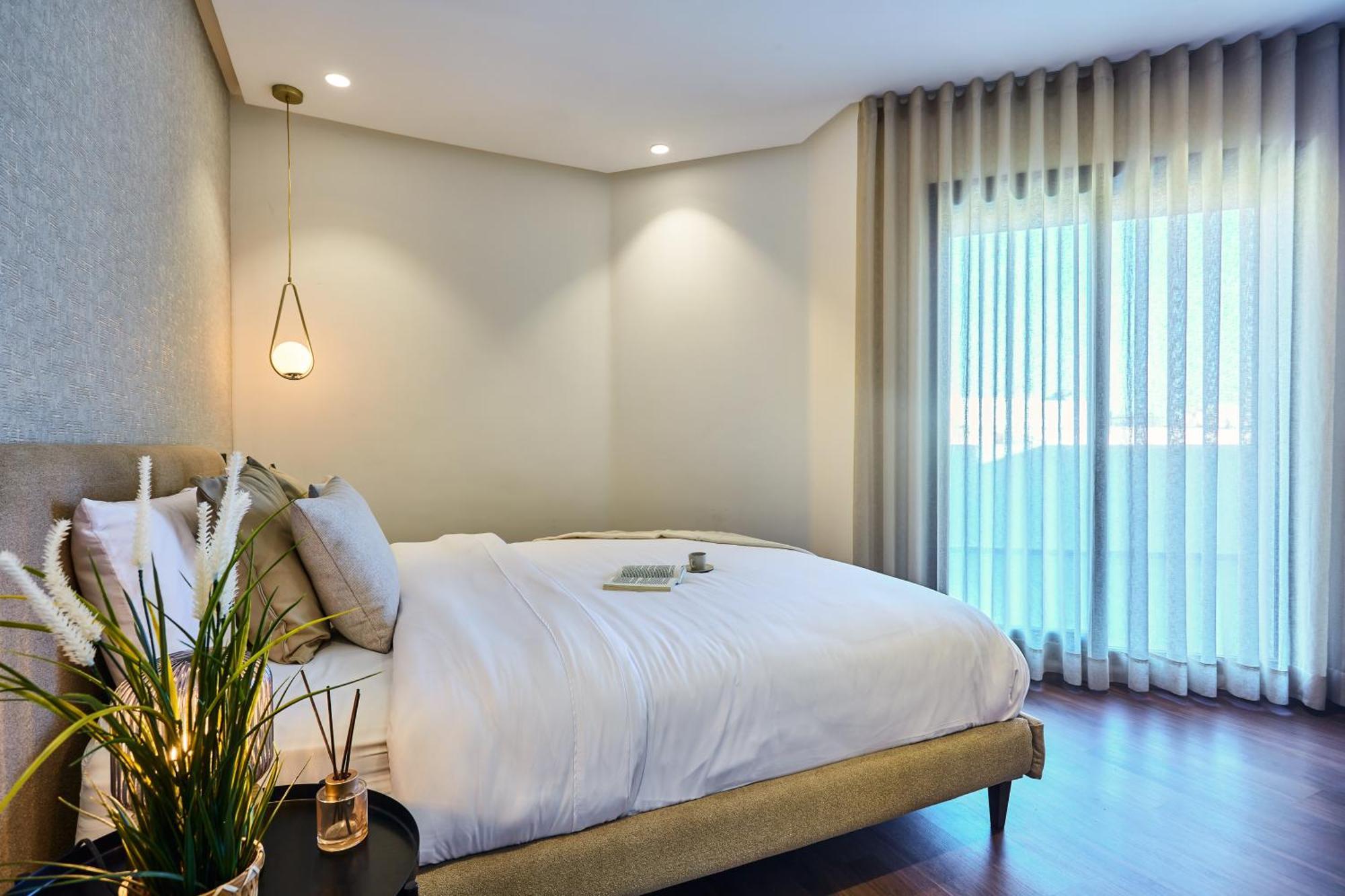 Sleek And Modern 2-Bed Unit In Downtown Casa Apartment คาซาบลังกา ภายนอก รูปภาพ