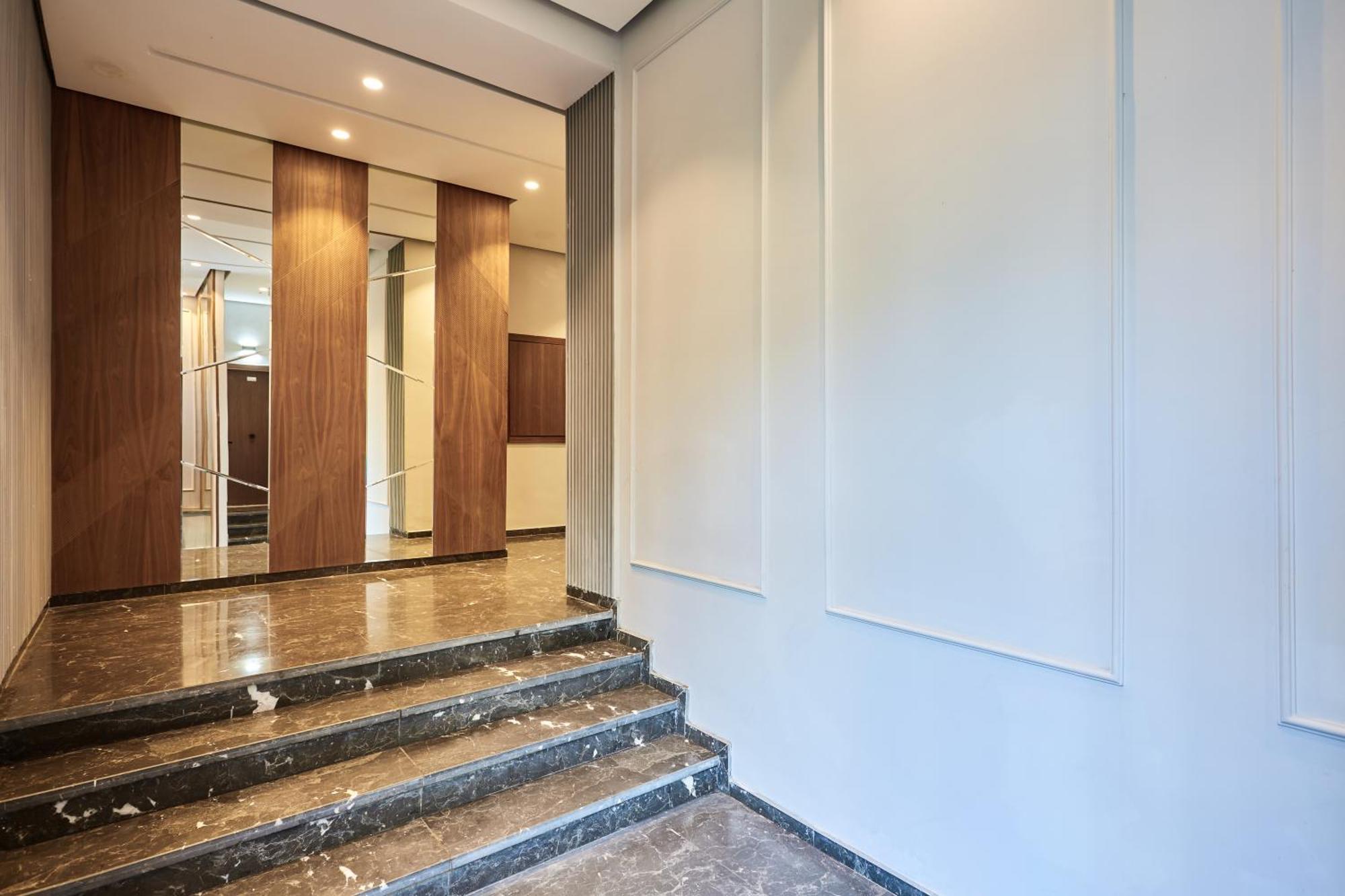 Sleek And Modern 2-Bed Unit In Downtown Casa Apartment คาซาบลังกา ภายนอก รูปภาพ