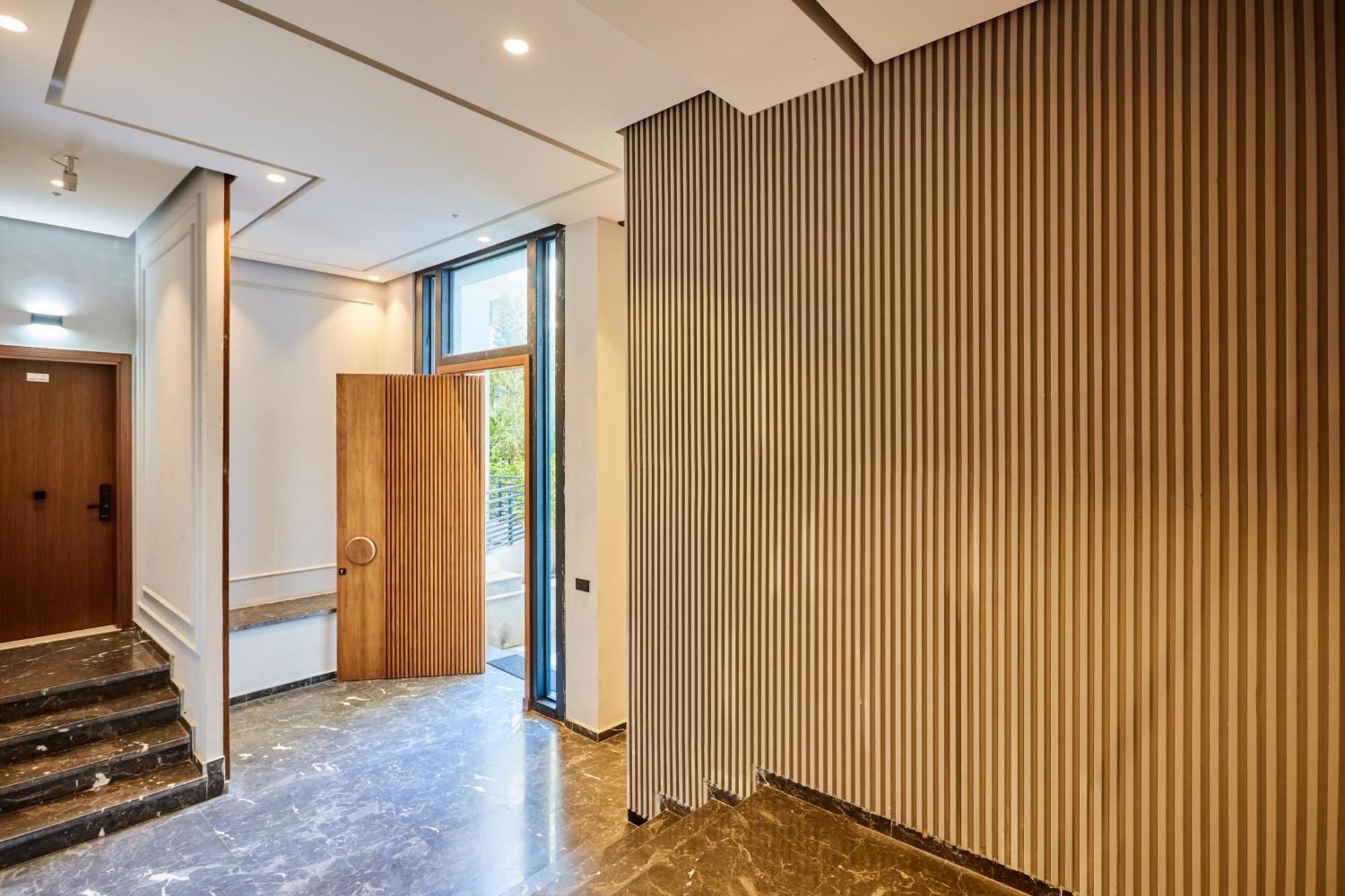 Sleek And Modern 2-Bed Unit In Downtown Casa Apartment คาซาบลังกา ภายนอก รูปภาพ
