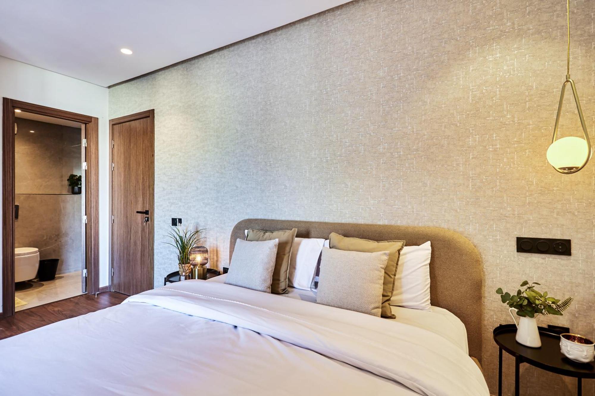 Sleek And Modern 2-Bed Unit In Downtown Casa Apartment คาซาบลังกา ภายนอก รูปภาพ